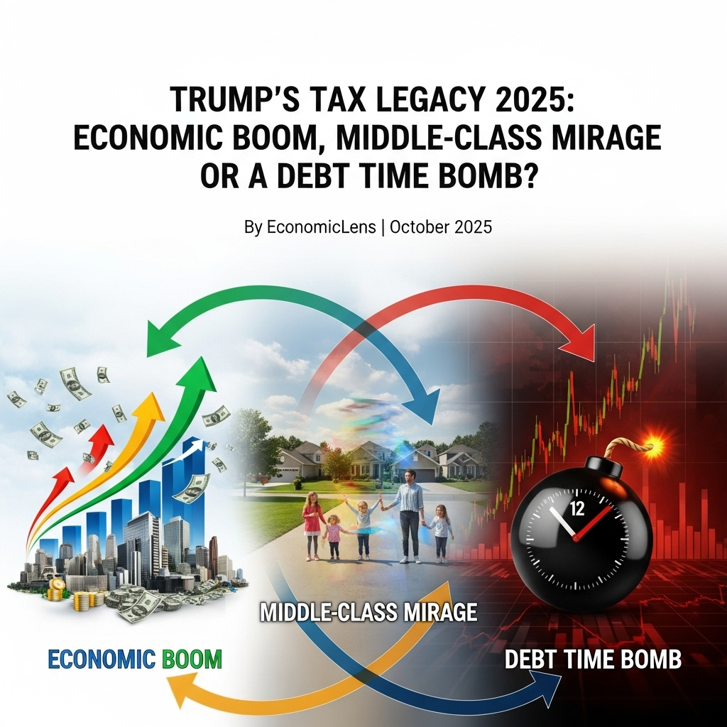 Trump’s Tax Legacy 2025: Economic Boom, Middle-Class Mirage, Or A Debt Time Bomb?