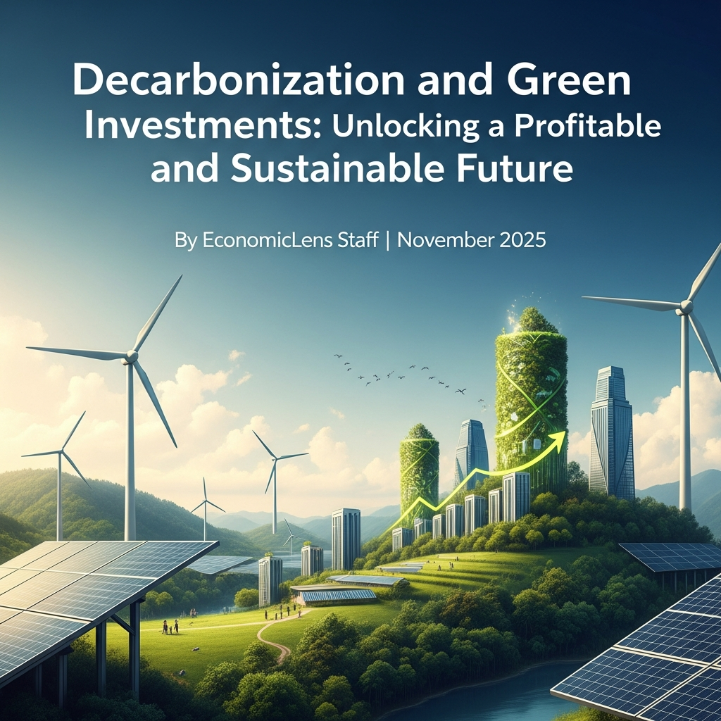 Decarbonization, Green Investments, Sustainable Future