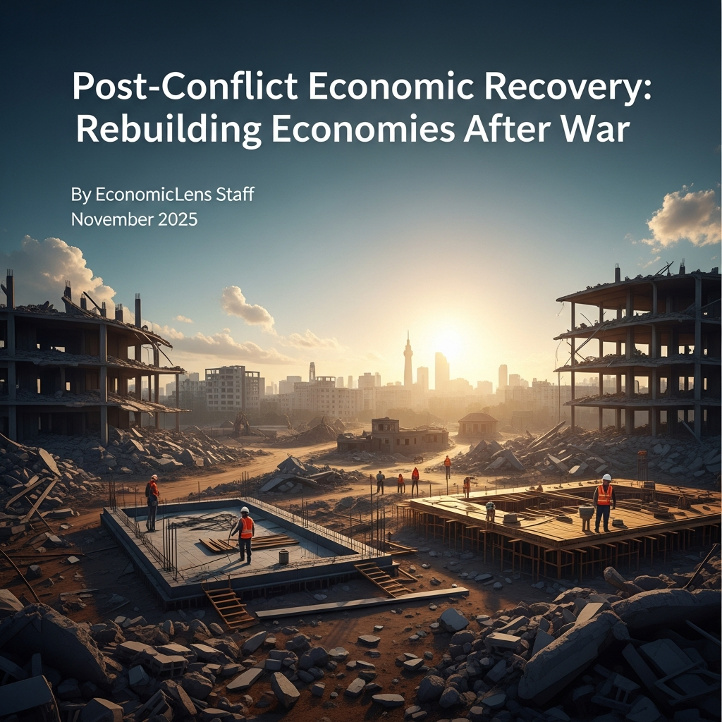 Post-Conflict Economic Recovery, Rebuilding After War